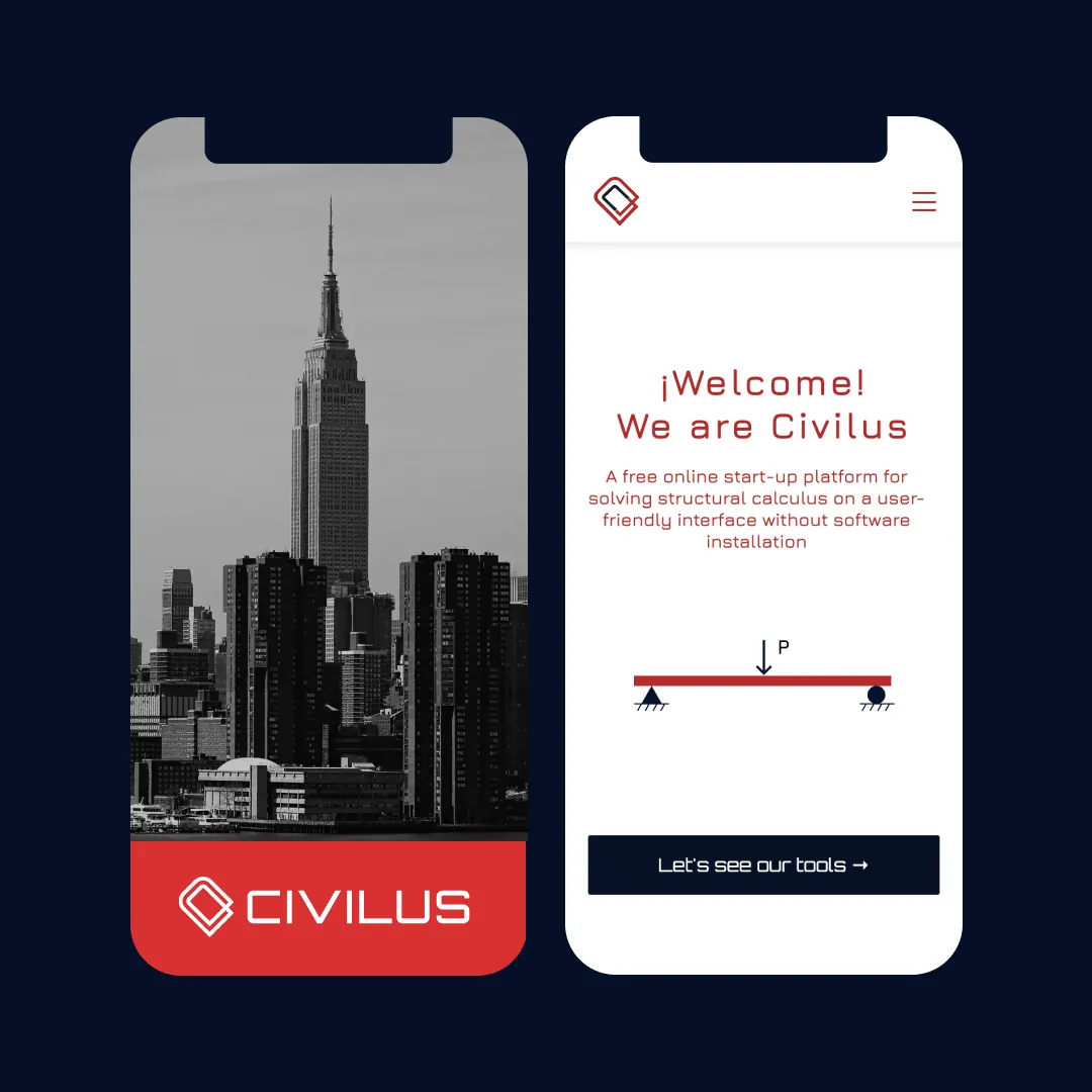 Sitio web de Civilus - Estudio Mattriz