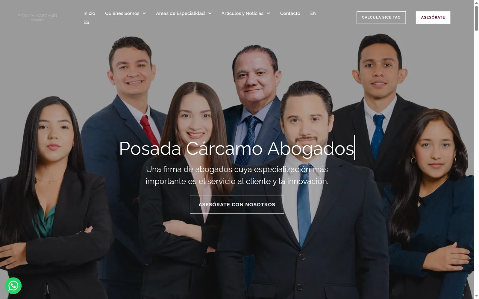 Cuadrícula de áreas de especialidad