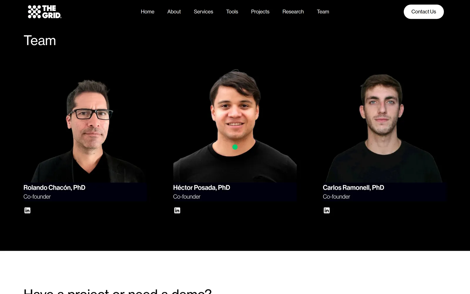 El equipo fundador