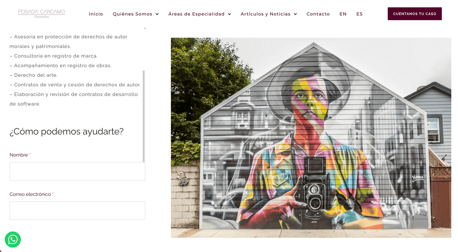 Posada Carcamo Abogados Estudio Mattriz